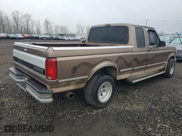1993 Ford F-150 with VIN 1FTEX15N8PKB33583, listed as a Copart auction lot 89365335 with 0 mi miles and Salvage Title. Bid and sale history available at carsss.com. Image 3.