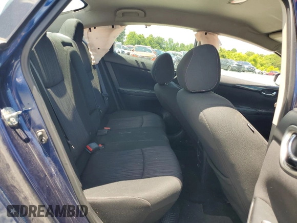 2019 Nissan Sentra SV with VIN 3N1AB7AP6KY449651, listed as a Copart auction lot 56881514 with Not Provided miles and Salvage Title. Bid and sale history available at carsss.com. Image 10.
