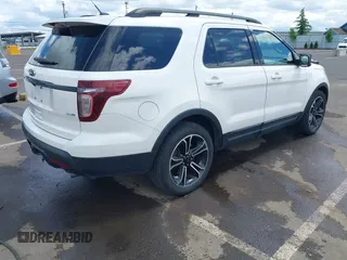 2015 Ford Explorer Sport z VIN 1FM5K8GT0FGA87473, wystawiony jako IAAI lot #42272510 z przebiegiem 123 443 mil mil oraz . Historia ofert i sprzedaży dostępna na DreamBid. Obrazek 4.