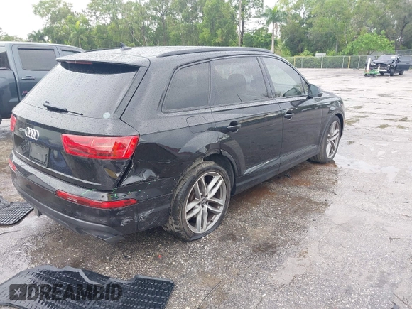 2018 Audi Q7 Prestige with VIN WA1VAAF73JD013763, listed as a IAAI auction lot 42461038 with 57,811 mi miles and . Bid and sale history available at DreamBid. Image 4.