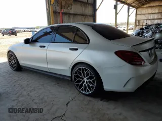2017 Mercedes-Benz C 43 AMG z VIN 55SWF6EB2HU193012, wystawiony jako Copart lot #61035515 z przebiegiem 59 916 mil mil oraz Szkoda całkowita • Salvage title. Historia ofert i sprzedaży dostępna na DreamBid. Obrazek 2.