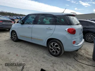 2014 FIAT 500L Lounge with VIN ZFBCFACH4EZ012810, listed as a Copart auction lot 46265725 with 147,695 mi miles and Salvage Title. Bid and sale history available at DreamBid. Image 2.
