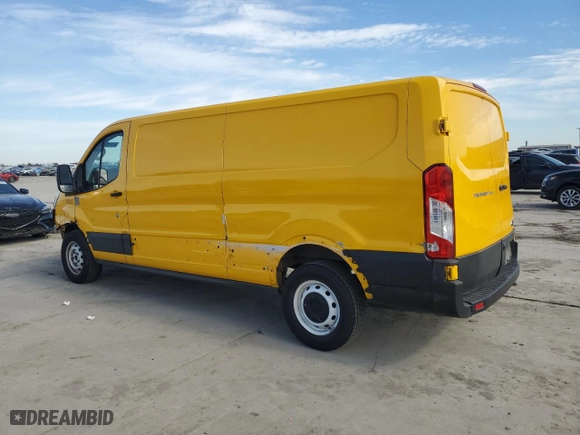 2021 Ford Transit Cargo Van with VIN 1FTBR1Y85MKA47033, listed as a Copart auction lot 46628575 with 69,239 mi miles and Salvage Title. Bid and sale history available at carsss.com. Image 2.