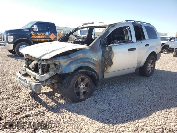 2007 Dodge Durango SXT with VIN 1D8HD38N47F538606, listed as a Copart auction lot 71627894 with Not provided miles and Salvage title. Bid and sale history available at DreamBid. Image 1.