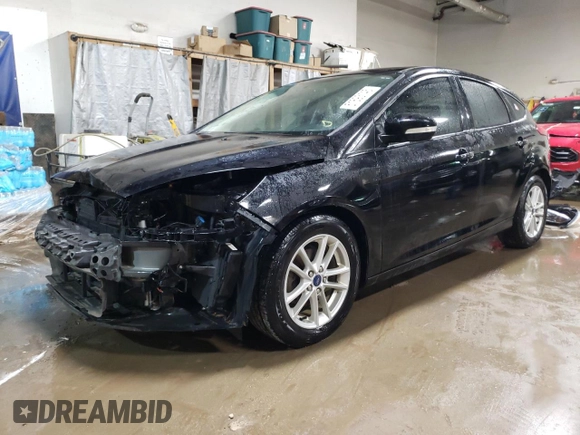2017 Ford Focus SE with VIN 1FADP3K23HL243007, listed as a Copart auction lot 51693145 with 121,849 mi miles and Salvage Title. Bid and sale history available at carsss.com. Image 1.