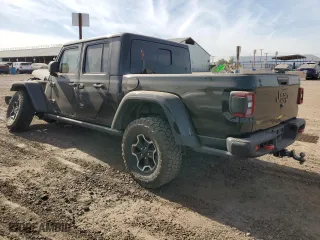 2020 Jeep Gladiator Rubicon with VIN 1C6JJTBG6LL102832, listed as a Copart auction lot 88780025 with 91,948 mi miles and Salvage Title. Bid and sale history available at carsss.com. Image 2.