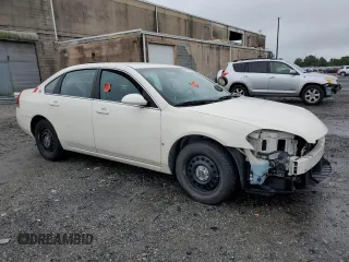 2008 Chevrolet Impala Police Police with VIN 2G1WS553381246375, listed as a Copart auction lot 65730444 with 120,547 mi miles and Salvage Title. Bid and sale history available at carsss.com. Image 4.