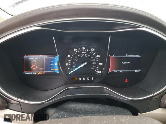 2017 Ford Fusion Titanium with VIN 3FA6P0K92HR290860, listed as a Copart auction lot 52030785 with 100,349 mi miles and Salvage Title. Bid and sale history available at carsss.com. Image 9.