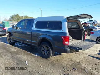 2015 Ford F-150 XL with VIN 1FTEX1C85FKD46390, listed as a IAAI auction lot 41367960 with 209,889 mi miles. Bid and sale history available at carsss.com. Image 3.