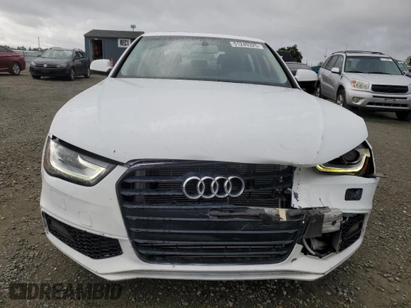 2016 Audi A4 Premium with VIN WAUAFAFL0GN010631, listed as a Copart auction lot 51249325 with 108,752 mi miles and Salvage Title. Bid and sale history available at carsss.com. Image 5.