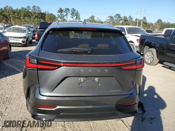 2025 Lexus NX with VIN 2T2GDCAZ6SC021716, listed as a Copart auction lot 83464914 with 29 mi miles and Salvage Title. Bid and sale history available at carsss.com. Image 6.