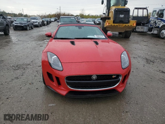 2014 Jaguar F-Type S with VIN SAJWA6FC4E8K03754, listed as a Copart auction lot 79201214 with 35,093 mi miles and Salvage Title. Bid and sale history available at DreamBid. Image 5.