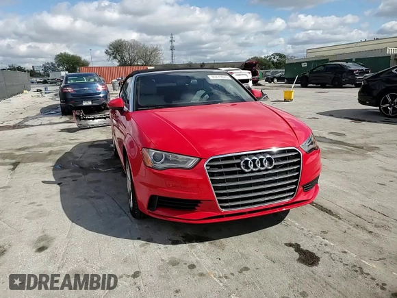 2015 Audi A3 1.8T Premium with VIN WAU6CLFF8F1036565, listed as a Copart auction lot 45479685 with 75,519 mi miles and Salvage Title. Bid and sale history available at carsss.com. Image 14.