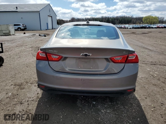 2018 Chevrolet Malibu LT with VIN 1G1ZD5ST0JF161326, listed as a Copart auction lot 52160095 with 84,264 mi miles and Salvage Title. Bid and sale history available at carsss.com. Image 6.