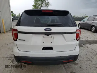 2017 Ford Police Interceptor Utility z VIN 1FM5K8ARXHGC35340, wystawiony jako Copart lot #54692385 z przebiegiem Nie podano mil oraz Szkody całkowita. Historia ofert i sprzedaży dostępna na DreamBid. Obrazek 6.