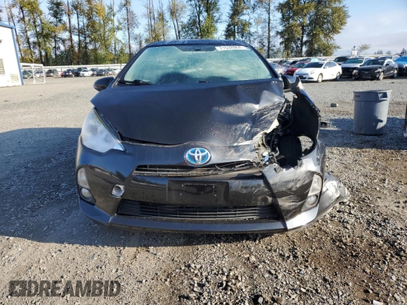 2013 Toyota Prius One with VIN JTDKDTB37D1040114, listed as a Copart auction lot 71532864 with 91,728 mi miles and Salvage Title. Bid and sale history available at carsss.com. Image 5.