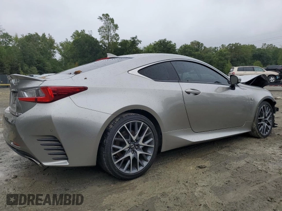 2018 Lexus RC 300 with VIN JTHHA5BC2J5008656, listed as a Copart auction lot 73666084 with 74,113 mi miles and Salvage title. Bid and sale history available at DreamBid. Image 3.