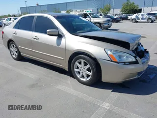 2003 Honda Accord LX z VIN JHMCM56363C033148, wystawiony jako IAAI lot #42261935 z przebiegiem 182 033 mil mil oraz . Historia ofert i sprzedaży dostępna na DreamBid. Obrazek 1.