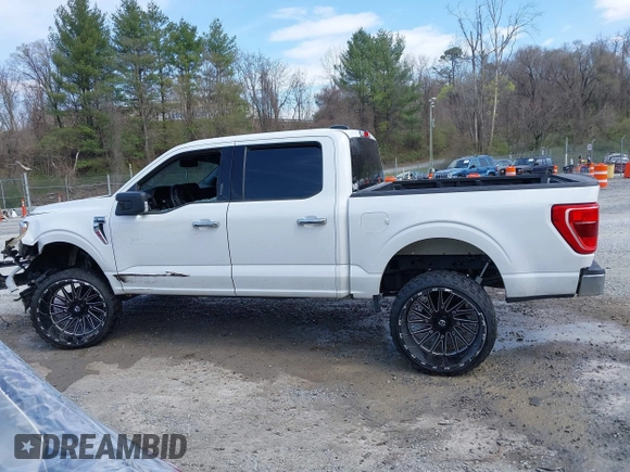 2023 Ford F-150 XL with VIN 1FTEW1C58PKE81292, listed as a IAAI auction lot 41900494 with 34,753 mi miles and . Bid and sale history available at DreamBid. Image 14.