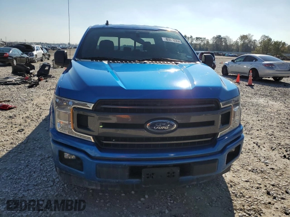 2019 Ford F-150 XL with VIN 1FTEW1C47KKE60384, listed as a Copart auction lot 85578354 with 89,625 mi miles and Salvage Title. Bid and sale history available at DreamBid. Image 5.