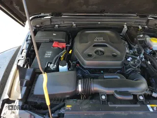 2022 Jeep Wrangler Unlimited Rubicon with VIN 1C4HJXFN5NW123731, listed as a Copart auction lot 63488185 with 27,000 mi miles and Salvage title. Bid and sale history available at DreamBid. Image 14.