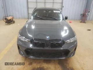 2024 BMW 3 Series M340i xDrive with VIN 3MW49FF07R8E07606, listed as a Copart auction lot 43649495 with 0 mi miles and Salvage Title. Bid and sale history available at carsss.com. Image 5.