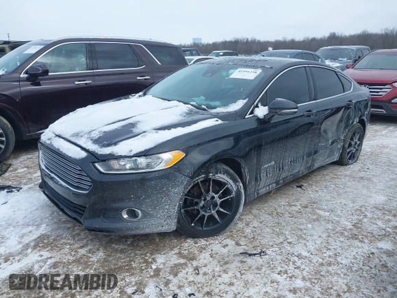 2013 Ford Fusion SE Hybrid with VIN 3FA6P0LU0DR176353, listed as a IAAI auction lot 41591238 with 190,717 mi miles. Bid and sale history available at carsss.com. Image 17.