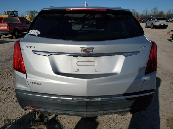 2017 Cadillac XT5 Premium Luxury FWD with VIN 1GYKNCRS2HZ226414, listed as a Copart auction lot 47858955 with 168,442 mi miles and Salvage Title. Bid and sale history available at DreamBid. Image 6.