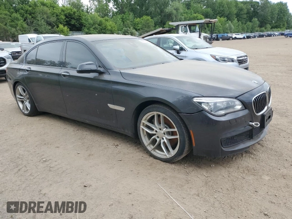 2013 BMW 7 Series 750Li xDrive с VIN WBAYF8C50DDE59437, выставлен на аукционе Copart как лот 60775835 с пробегом 141 531 миль миль и Чистый • Clean title. История ставок и продаж доступна на DreamBid. Изображение 4.