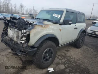 2021 Ford Bronco с VIN 1FMDE5CH2MLA68172, выставлен на аукционе Copart как лот 88787385 с пробегом Не указан миль и Списание • Salvage title. История ставок и продаж доступна на DreamBid. Изображение 1.