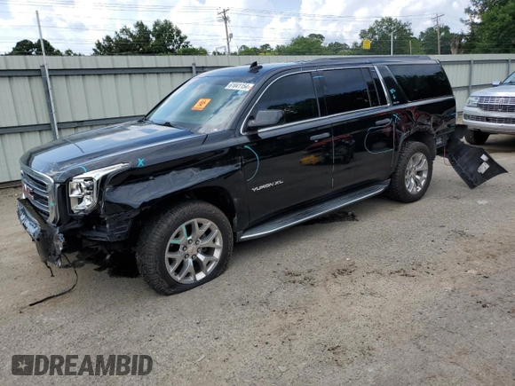 2017 GMC Yukon XL SLE with VIN 1GKS1FKCXHR353230, listed as a Copart auction lot 61041154 with 94,152 mi miles and Salvage Title. Bid and sale history available at carsss.com. Image 1.