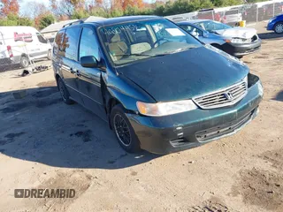 2000 Honda Odyssey EX z VIN 2HKRL1873YH529043, wystawiony jako IAAI lot #40804458 z przebiegiem Nie podano mil oraz . Historia ofert i sprzedaży dostępna na DreamBid. Obrazek 1.