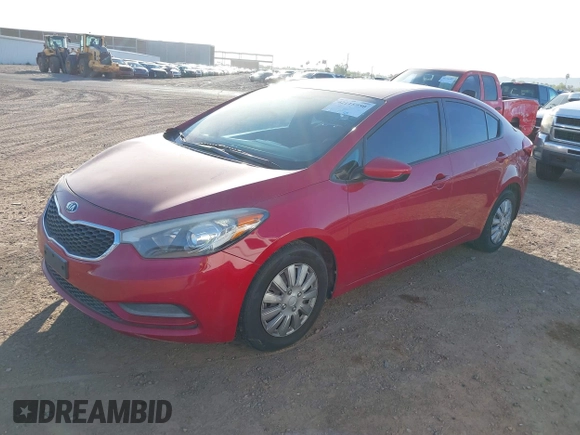 2016 Kia Forte LX with VIN KNAFK4A6XG5558849, listed as a IAAI auction lot 42115950 with 171,839 mi miles and . Bid and sale history available at carsss.com. Image 17.