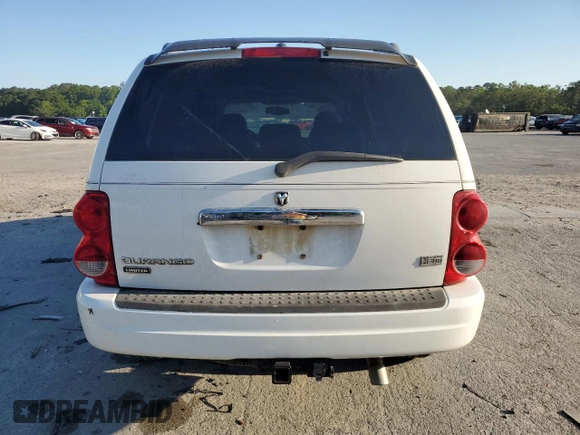 2004 Dodge Durango Limited z VIN 1D8HD58D94F129189, wystawiony jako Copart lot #55663075 z przebiegiem 146 623 mil mil oraz Szkoda całkowita • Salvage title. Historia ofert i sprzedaży dostępna na DreamBid. Obrazek 6.