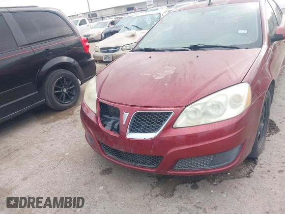 2010 Pontiac G6 w/1SB with VIN 1G2ZA5E06A4130034, listed as a IAAI auction lot 41921617 with 205,319 mi miles. Bid and sale history available at carsss.com. Image 6.