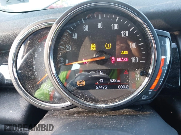 2019 MINI Hardtop Cooper with VIN WMWXP5C57K2H30039, listed as a IAAI auction lot 42301699 with 67,473 mi miles and . Bid and sale history available at DreamBid. Image 7.