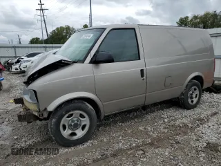 2003 Chevrolet Astro Cargo with VIN 1GCDM19X93B106080, listed as a Copart auction lot 82596524 with 144,865 mi miles and Salvage Title. Bid and sale history available at carsss.com. Image 1.