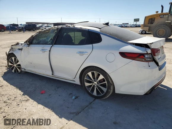 2016 Kia Optima SXL Turbo with VIN 5XXGV4L29GG029378, listed as a Copart auction lot 48326935 with Not Provided miles and Salvage Title. Bid and sale history available at carsss.com. Image 2.