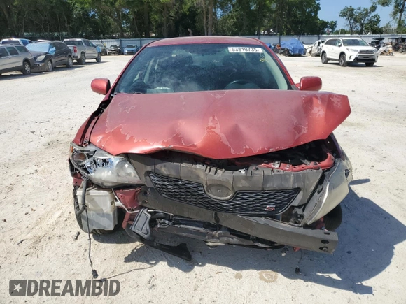 2010 Toyota Corolla with VIN 2T1BU4EE6AC525144, listed as a Copart auction lot 53810735 with 171,101 mi miles and Salvage Title. Bid and sale history available at carsss.com. Image 5.