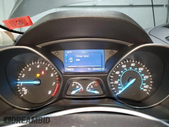 2014 Ford Escape SE with VIN 1FMCU9GXXEUA01791, listed as a Copart auction lot 45748545 with 84,092 mi miles and Salvage Title. Bid and sale history available at carsss.com. Image 9.