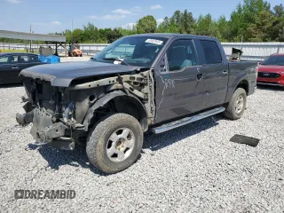2013 Ford F-150 XL with VIN 1FTFW1EF6DKE27821, listed as a Copart auction lot 53462845 with 247,979 mi miles and Salvage title. Bid and sale history available at DreamBid. Image 1.