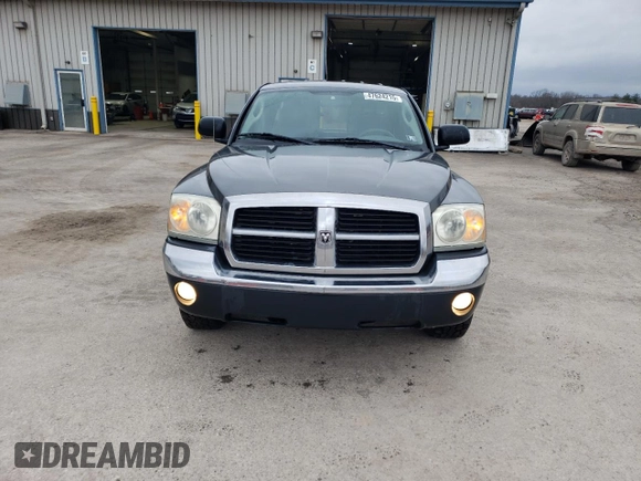 2005 Dodge Dakota SLT with VIN 1D7HW42N95S260559, listed as a Copart auction lot 47624215 with 114,398 mi miles and Salvage Title. Bid and sale history available at DreamBid. Image 5.
