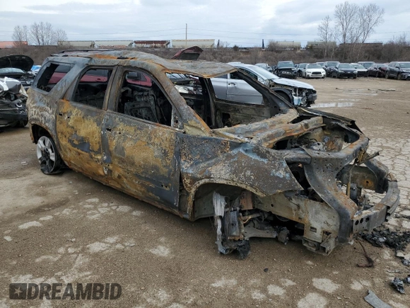2009 GMC Acadia SLT1 with VIN 1GKER23D19J172068, listed as a Copart auction lot 47118135 with Not Provided miles and Salvage Title. Bid and sale history available at carsss.com. Image 4.