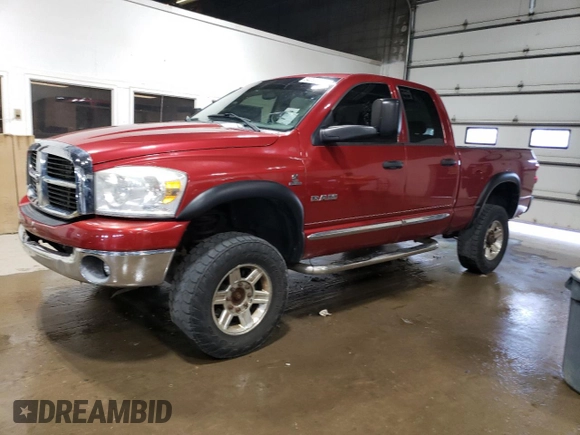 2007 Dodge 2500 SLT with VIN 1D7KS28A77J585424, listed as a Copart auction lot 54092155 with 191,734 mi miles and Clean title. Bid and sale history available at DreamBid. Image 1.