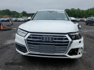2018 Audi Q5 Premium Plus with VIN WA1BNAFY3J2082867, listed as a Copart auction lot 61017895 with 85,070 mi miles and Salvage title. Bid and sale history available at DreamBid. Image 5.