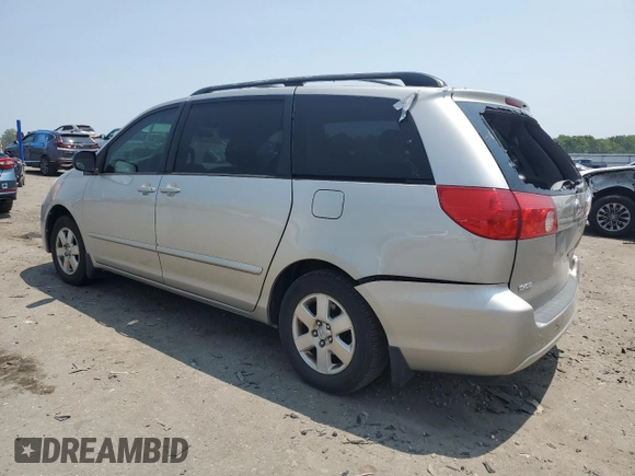 2008 Toyota Sienna CE z VIN 5TDZK23C88S221020, wystawiony jako Copart lot #59200925 z przebiegiem 163 513 mil mil oraz Szkoda całkowita • Salvage title. Historia ofert i sprzedaży dostępna na DreamBid. Obrazek 2.