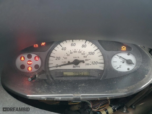 2002 Toyota ECHO with VIN JTDBT123520247160, listed as a Copart auction lot 42705925 with 78901 miles and Salvage Title. Bid and sale history available at carsss.com. Image 9.