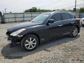 2008 Infiniti EX Journey with VIN JNKAJ09E88M305426, listed as a Copart auction lot 59369355 with 108,281 mi miles and Salvage title. Bid and sale history available at DreamBid. Image 1.