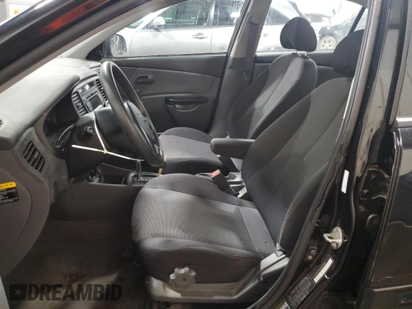 2010 Kia Rio LX with VIN KNADH4A39A6614860, listed as a Copart auction lot 75611164 with 53,722 mi miles and Non Repairable. Bid and sale history available at carsss.com. Image 7.