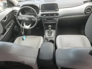 2021 Hyundai Kona Ultimate with VIN KM8K53A56MU668059, listed as a Copart auction lot 74790014 with 17,252 mi miles and Non Repairable. Bid and sale history available at carsss.com. Image 8.